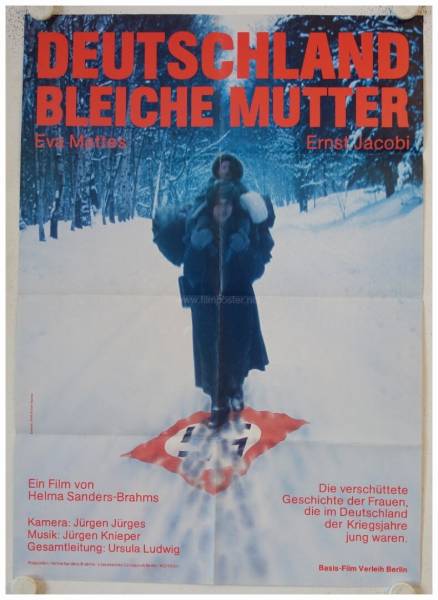 Deutschland bleiche Mutter original release german movie poster